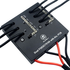 Controlador ESC Dual <span class=keywords><strong>Flipsky</strong></span> <span class=keywords><strong>75100</strong></span> de 75V 100A con PCB de Aluminio Basado en VESC para Monopatín / Scooter / Bicicleta Eléctrica / Controlador de Velocidad - Product Image 5