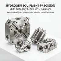 Matériel de fixation pour buse à hydrogène, usinage CNC 5 axes de précision, tolérance ±0,005 mm, conception de qualité aérospatiale, inspection à 100 %
