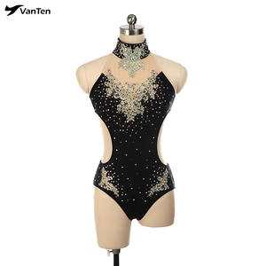 Vestido de patinaje artístico Ropa de baile en barra Traje de baile latino para niñas Vestidos de <span class=keywords><strong>patinadora</strong></span> Trajes de baile de patinaje de competición - Product Image 2
