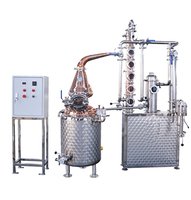 Whisky Soju Gin Vodka Brandy Alcool Sake Rhum 15HL 1500L Cuivre Distillateur Machine Pot Encore Distillation Équipement