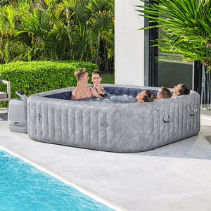 <span class=keywords><strong>Bestway</strong></span> 60161 Offre Spéciale baignoires de <span class=keywords><strong>spa</strong></span> de luxe en plein air bain à remous piscine <span class=keywords><strong>gonflable</strong></span> et <span class=keywords><strong>spa</strong></span> avec App Control 5-7 personnes - Product Image 3