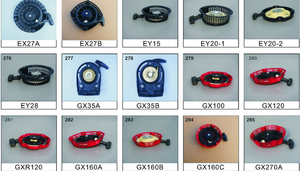 Ensemble de démarreur à rappel LC170-Démarreur moteur compatible pour pilon et équipement de construction - Product Image 6