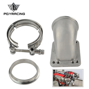 Raccord de tuyau turbo en acier inoxydable T3 T4, coudé à 90 degrés, 3,0-3,5 pouces - Product Image 4