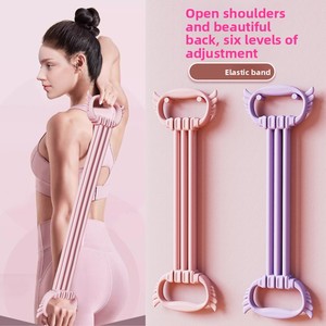 Bande élastique en polypropylène à six brins en forme de 8 à résistance réglable pour l'ouverture des épaules et le renforcement du dos chez la femme (<span class=keywords><strong>musculation</strong></span>) - Product Image 3