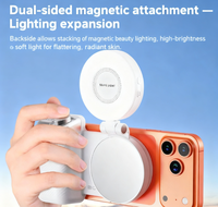 Support magnétique ergonomique pour téléphone, détachable, avec fonction double mode, en plastique ABS, chargeur inclus pour les professionnels