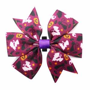 Hot Selling All Saints' Day Dog Bow Pet Tie Festival Celebration Products About Halloween Hair <b>Clips</b> With Bow Decoration for Kid - Product Image 5