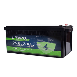 Batterie au lithium 24V à décharge profonde, batteries lithium-ion 100AH 200AH, batteries de stockage d'énergie solaire domestique - Product Image 4