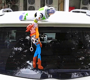 ของเล่นตกแต่งรถยนต์ HY OEM ขายส่ง ตัวละครจากเรื่องทอย สตอรี่ บัซ ไลท์เยียร์ วู้ดดี้ เจสซี่ ลิตเติ้ล กรีน เมน แอคชั่น ฟิกเกอร์ - Product Image 2