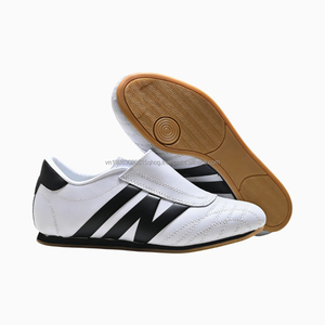 Chaussures d'entraînement à enfiler pour hommes, antidérapantes, en caoutchouc, légères et confortables, équipement de Taekwondo pour femmes - Product Image 1