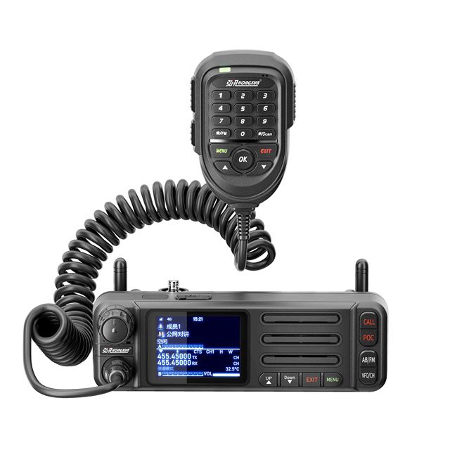HONGXUN 8899 POC UHF Dual-mode Car Radio with 8800mAh High-capacity Battery GXINPOC ZELLO 4G Android Public Network 5000KM