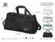 Borsa da viaggio Jd in poliestere con chiusura a cerniera, borsone da viaggio - Product Image 1