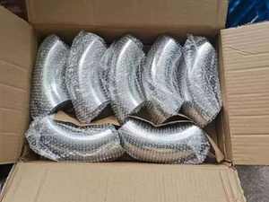 Raccord de tuyau en <span class=keywords><strong>acier</strong></span> inoxydable 317 sans soudure LR, <span class=keywords><strong>coude</strong></span> à 90 degrés, 1 pouce, 33,4 mm, DN25, 25A, Sch40 - Product Image 5