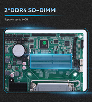 Usine OEM Intel LGA1700 HD 2DDR4 Self Service Machine Carte Mère VGA LVDS SATA Carte Mère Industrielle