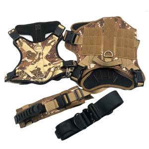 ウィーバー クイックリリース ノープル アジャスタブル タクティカル ドッグハーネス ポリエステル製 トレーニング、ハンティング、ウォーキング用 中型犬・大型犬向け - Product Image 1