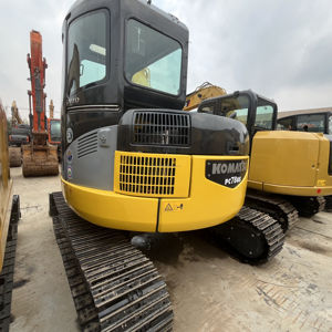 Miniexcavadora Komatsu de segunda mano al por mayor, 7ton, con núcleo en buenas condiciones, incluye bomba de motor PLC, de segunda mano, 1/2/1/2/2 - Product Image 4