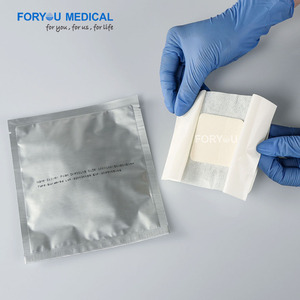 Medicazione in Schiuma Argentata Assorbente Monouso Antibatterica ad Alta Assorbenza per Esudati - Product Image 5