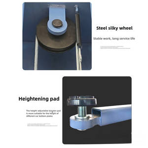 Peralatan pengangkat mobil, alat pelepas gunting Platform kerja listrik, mengangkat 2 POS, elektro, 4000kg - Product Image 5