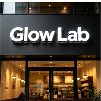 Enseigne lumineuse en acrylique LED personnalisée - Étanche IP65, multicolores, AC/DC pour les magasins, les bars, les hôtels, les bureaux, la publicité, la décoration