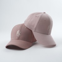 Gorra de béisbol de 6 paneles de material de algodón unisex delantera y trasera con logotipo bordado personalizado