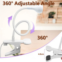 Lampe UV/LED portable 2025 pour salon de manucure, mini table de nail art, longueurs d'onde 405nm/365nm, séchoir à ongles USB pour la maison, vente en gros