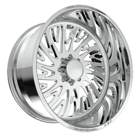 Jantes de camion forgées polies à rebord profond personnalisées SL 30X14 30X16 20X14 22X12 avec 6X139.7 8X170 pour GMC Sierra 1500 Ford F250