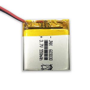Precio de fábrica para baterías de litio recargables 603030 3,7 V 500mAh 600mAh batería de polímero de litio - Product Image 4