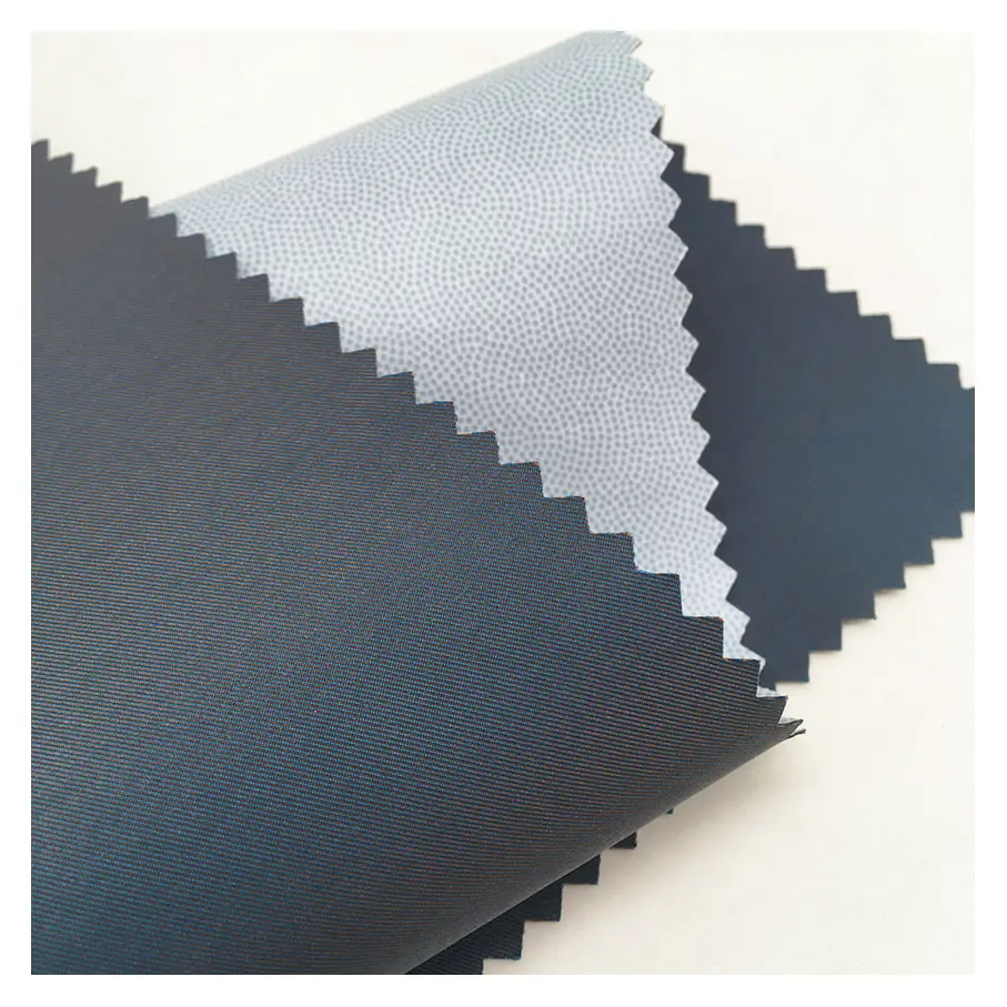 TPU laminé 65 nylon 35 polyester tissu imperméable T400 2/2 sergé tissu pour veste