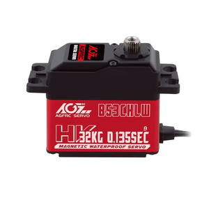 AGFRC B53CHLW - Motor Digital Programable sin Núcleo, 32 kg de Torque, 0.135S, IP67, Carcasa de Aluminio Mediana, Resistente al Agua, para Barcos RC - Product Image 4