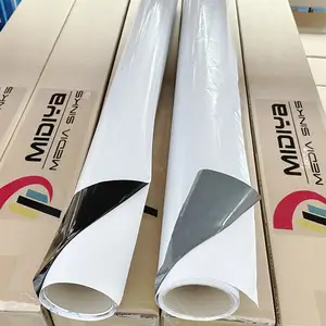 Rouleau de vinyle pvc brillant mat publicité matériel bannières impression vinyles pour Eco Solvent jet d'encre