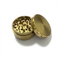 Ensemble de moulin à épices manuel en acier inoxydable 304, poli miroir avec boîte cadeau de luxe