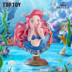 Original TOP TOY <span class=keywords><strong>Disney</strong></span> Princess Mirror Secret Message Series Caja ciega Conjunto completo Muñeca de dibujos animados Figura de juguete Estatuas Regalo de Navidad - Product Image 2