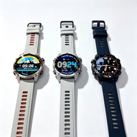 Nouvelle arrivée Montre connectée HD350 Pro avec boussole, lampe torche, écran AMOLED 1,32 pouces, étanche IP68, tracker de fitness sportif