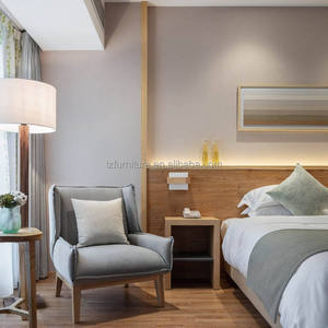 ชุดเฟอร์นิเจอร์ห้องพักโรงแรมสมัยใหม่ Foshan ครบชุด ชุดห้องนอนระดับ 5 ดาว เฟอร์นิเจอร์ห้องนอนโรงแรมสมัยใหม่ขนาดซูเปอร์คิงไซส์ - Product Image 3