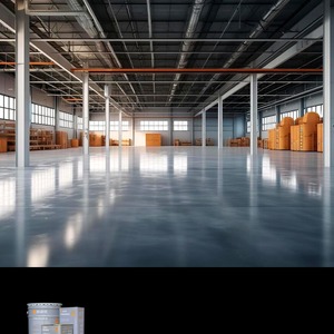 Mortier de nivellement en polyuréthane PU résistant à l'usure, antistatique et à haute capacité de charge pour ateliers, usines, entrepôts et sols en béton - Product Image 6