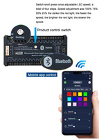 Contrôleur LED pour lampe LED, meilleur prix, commande par application, DC24V, 700W, 30 étapes, capteur d'escalier BLE