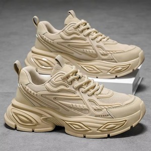 Zapatos Deportivos Casuales de Moda para Hombre, con Suela Gruesa, Transpirables, Ligeros, Antideslizantes y con Cordones - Product Image 3