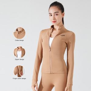 Femmes hiver automne fermeture éclair vestes manches longues garder au chaud élégant chaud coût coupe-vent en plein air aventure haut/vestes - Product Image 5