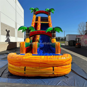Toboggan aquatique géant commercial, piscine, <span class=keywords><strong>jeux</strong></span> <span class=keywords><strong>de</strong></span> <span class=keywords><strong>bulles</strong></span>, château gonflable, grande aire <span class=keywords><strong>de</strong></span> <span class=keywords><strong>jeux</strong></span>, toboggan aquatique gonflable pour adultes - Product Image 3