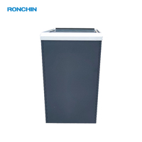 Congélateur horizontal à vente directe d'usine, congélateur cryogénique, congélateur profond avec porte en verre