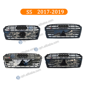 กระจังหน้ารังผึ้งสีดำ ABS สำหรับรถ <span class=keywords><strong>Audi</strong></span> A5 S5 <span class=keywords><strong>RS5</strong></span>ตะแกรง <span class=keywords><strong>B9</strong></span> 2017-2019 - Product Image 4