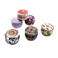 Boîtes métalliques en fer blanc vides personnalisables pour le stockage de thé, bonbons, biscuits, aliments, matcha, bougies, et comme boîtes cadeaux artisanales, avec couvercle à vis.