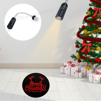 Projecteur LED de logo Gobo pour la décoration de fête de Noël avec logo personnalisé pour la publicité