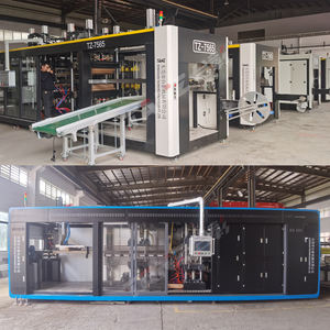 डिस्पोजेबल प्लेट बनाने वाली मशीन रेस्तरां खानपान टेबलवेयर खाद्य पैकेजिंग कंटेनर बनाने वाली मशीन - Product Image 6