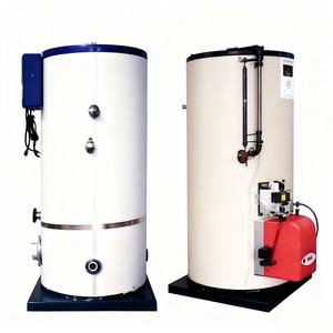Chaudière et générateur verticaux à tubes d'eau, à combustible charbonné, pour eau chaude atmosphérique, pour usage industriel et hôtelier (bain) - Product Image 1