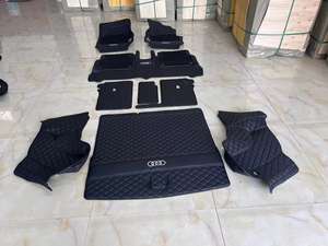 Meilleur <span class=keywords><strong>prix</strong></span>, tapis de voiture en cuir PVC de luxe 3D, ensemble complet de 3 pièces, épaisseur 10 mm, pour / - Product Image 3