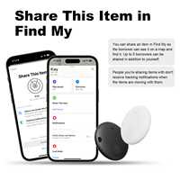 Mfi trouver mon tracker finder clé smart gps tracker locator Smart Device pour Anti perte de téléphone portable portefeuille clés bagages carte Finder