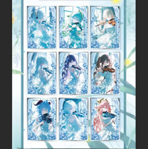 DL <span class=keywords><strong>Genshin</strong></span> Impact Shikishi Board, Tablero de Arte Anime, Decoración de Pared, Raiden Shogun, Zhongli, Furina, Póster Coleccionable, Tarjeta, Regalo de Navidad para Fans - Product Image 4