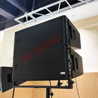 HDL20-A Enceintes de basses professionnelles Line Array, Haut-parleur actif double 10 pouces, Système audio de scène 50Hz-20kHz