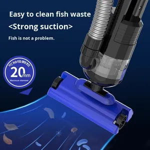 Sen Sen Fish <strong>Pond</strong> Vacuum <strong>Cleaner</strong> for Small Pools with Strong Suction Power Sludge &amp; Fish Feces Removal Aquarium Accessory - Product Image 4