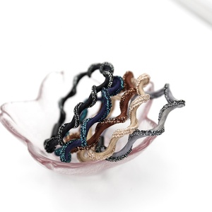 Coleteros de Pelo con Purpurina Coreanos con Logotipo Personalizado, Coleteros para Cola de Caballo, Coleteros para Mujer, Venta de Existencias <span class=keywords><strong>2026</strong></span> - Product Image 4